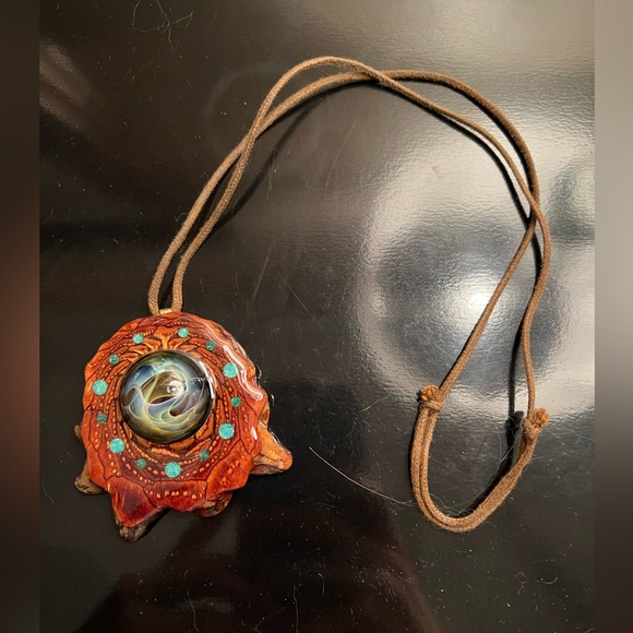 Third eye pinecone necklace - Picture 1 of 2